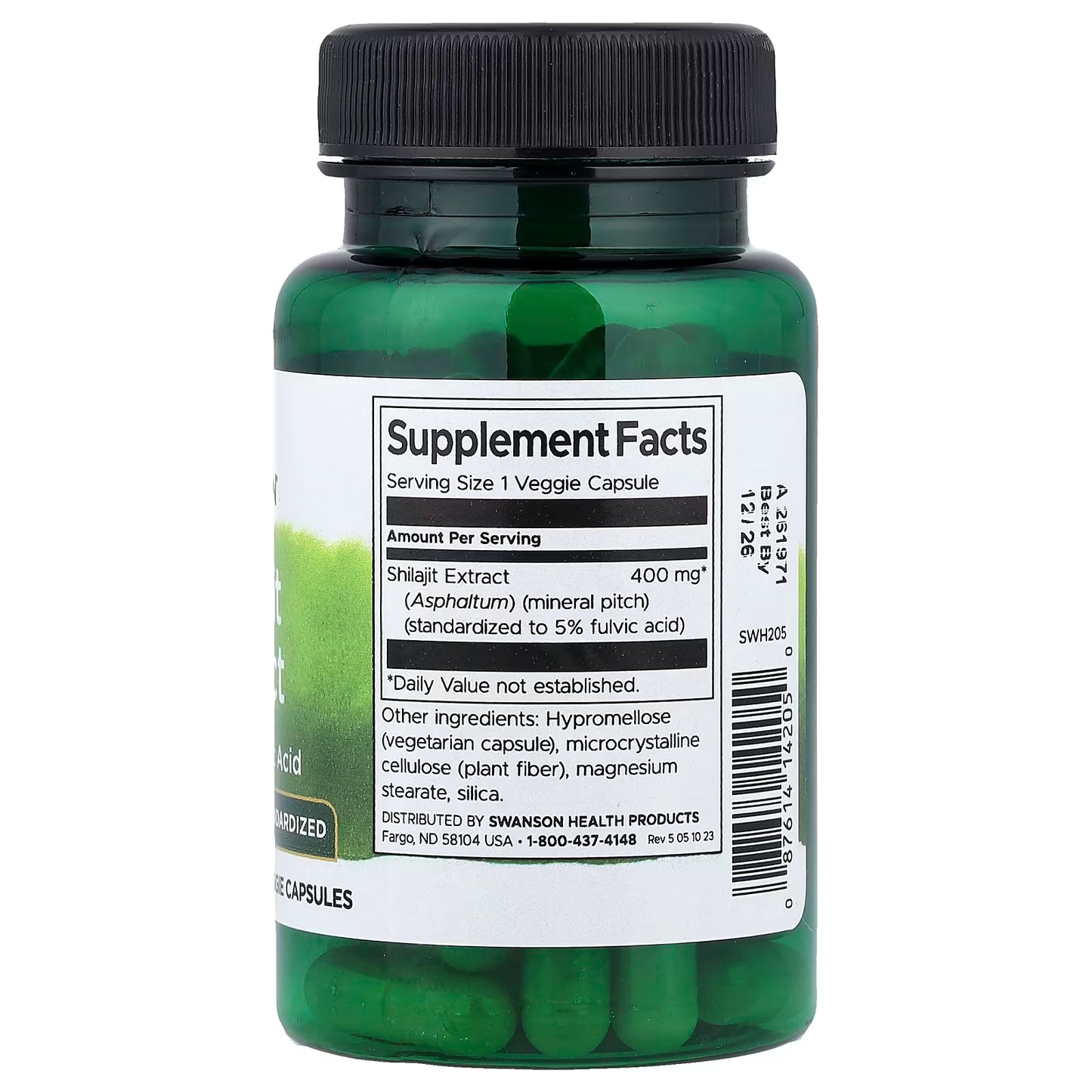 Extrait de shilajit - 60 Capsules