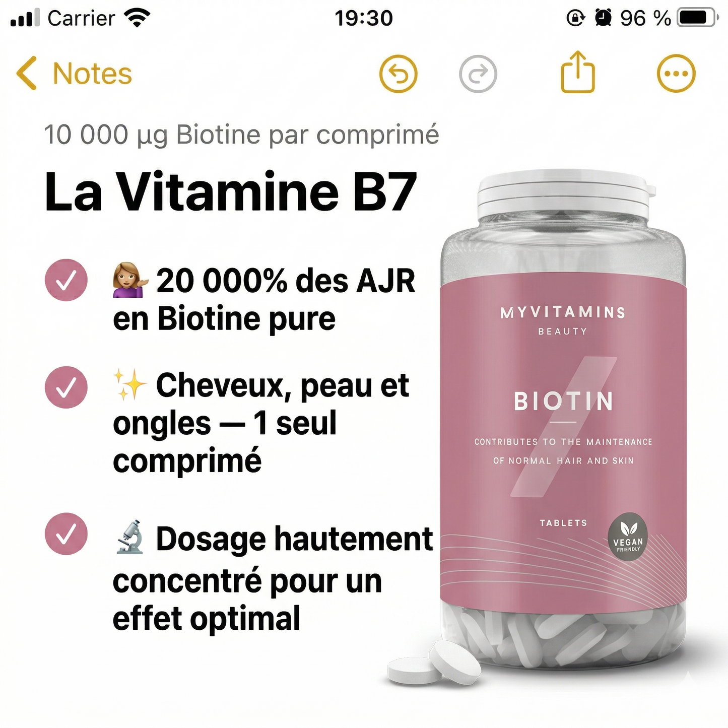 Gélule Biotin