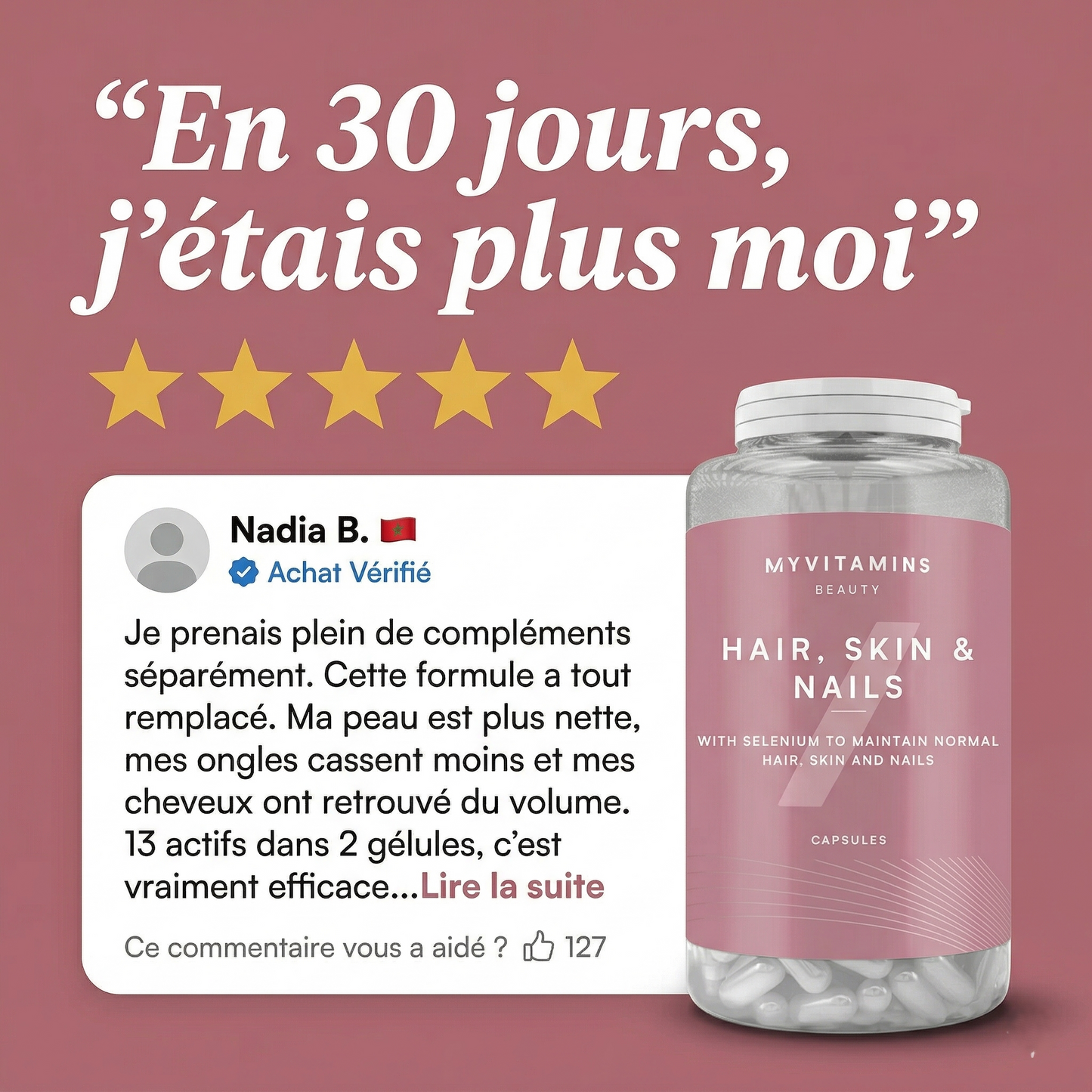 Gélules – Cheveux, Peau et Ongles