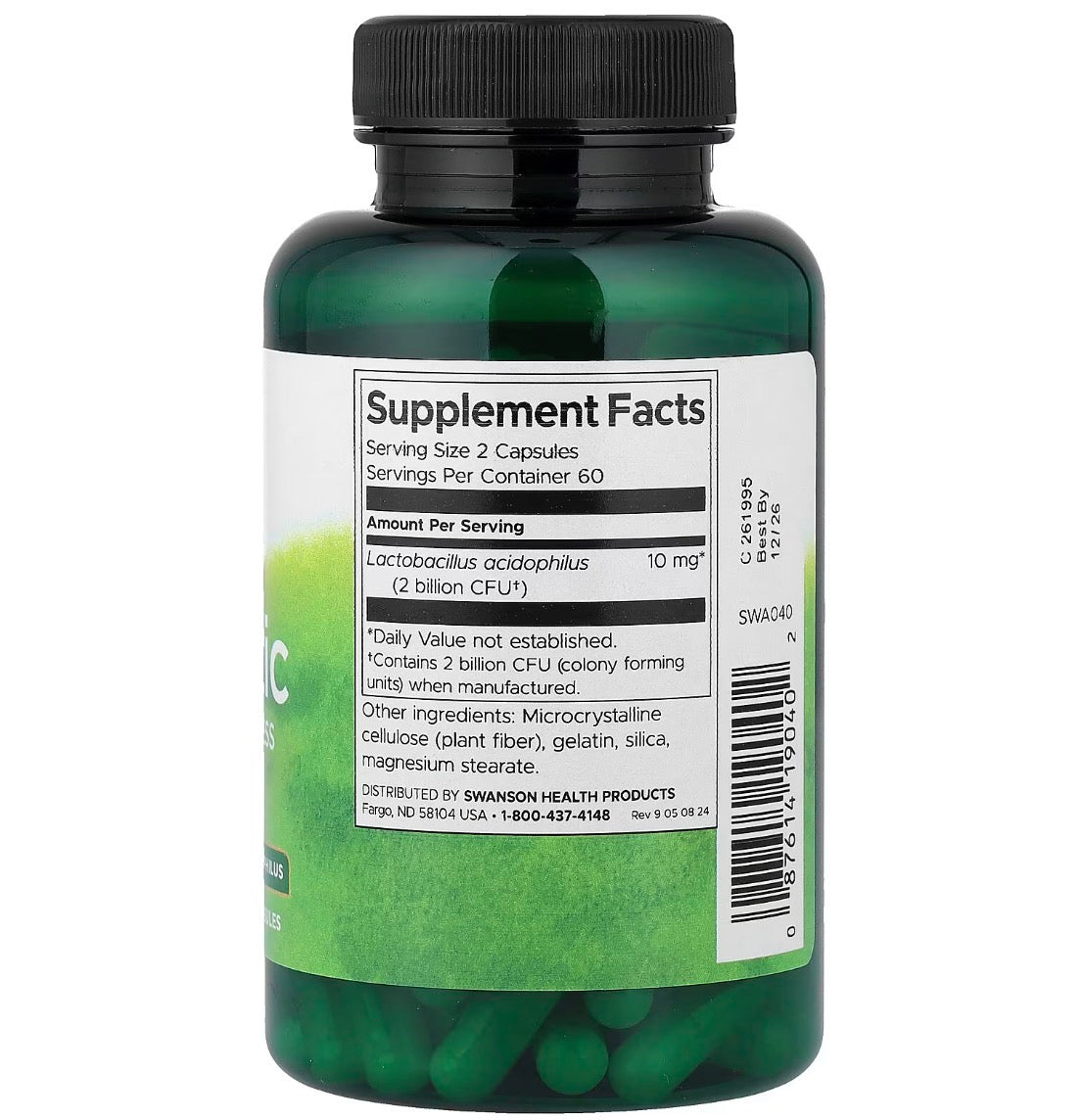 Probiotique – 120 Capsules