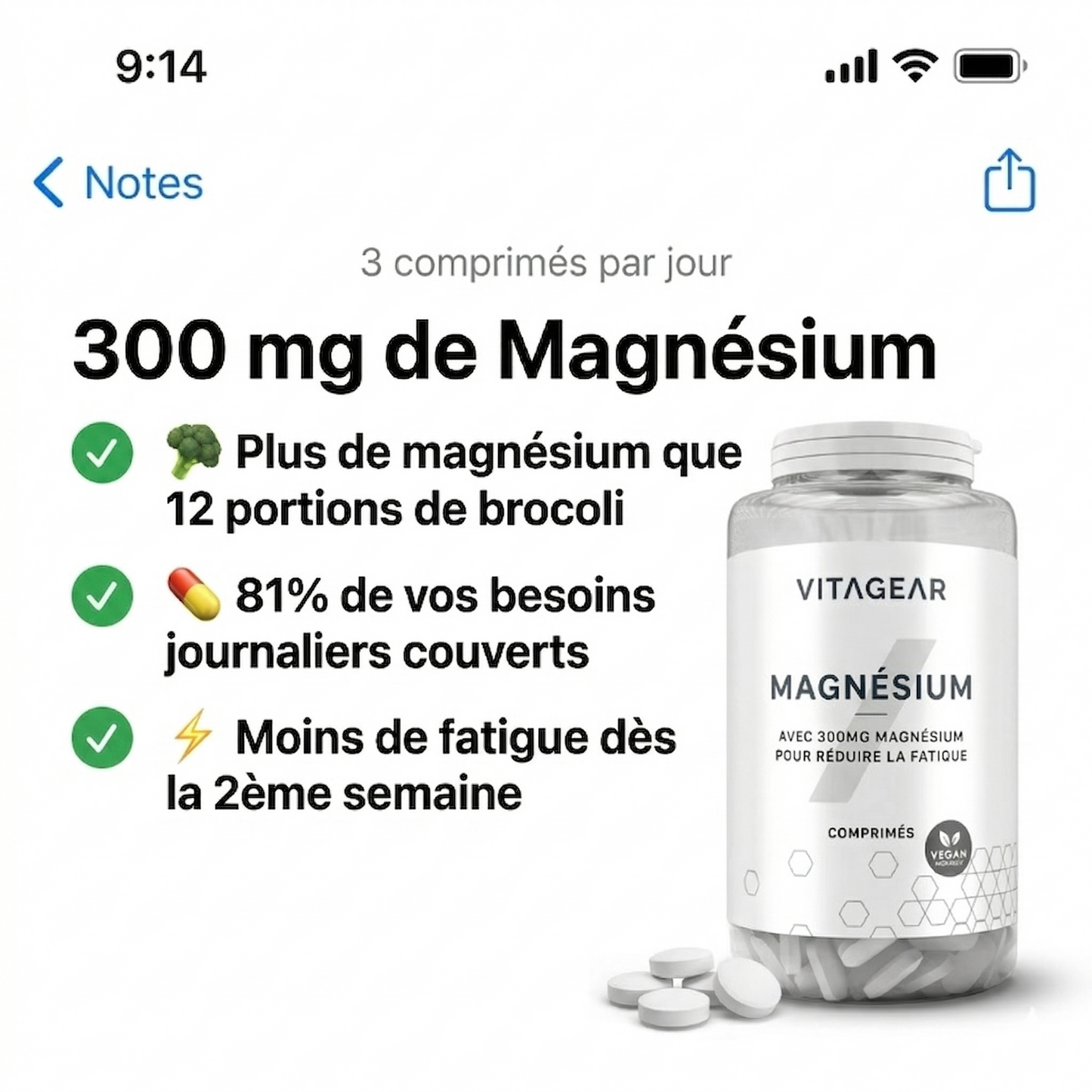 Comprimés - Magnésium